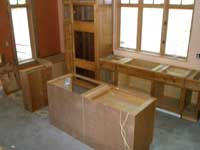 Kitchen cabinets